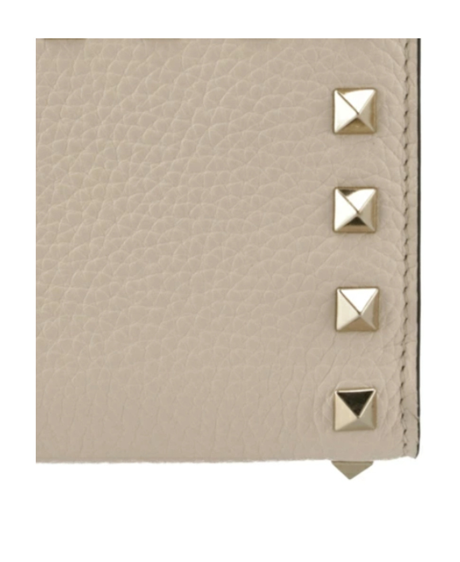 VALENTINO GARAVANI ROCKSTUD COMPACT WALLET