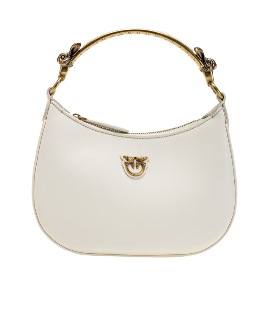 Pinko Love Mini Half Moon Tote Bag