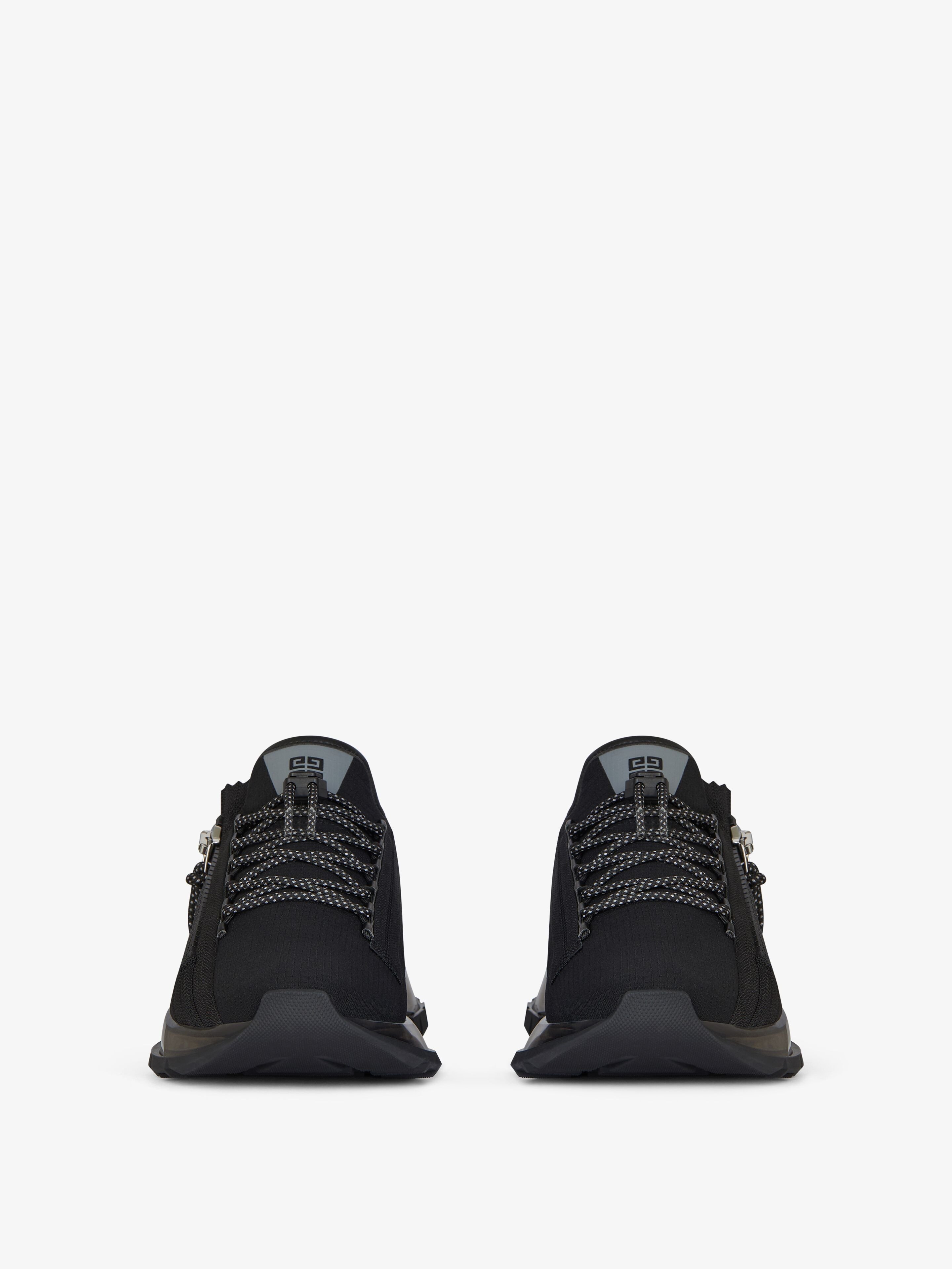 Givenchy Spectre Runner Sneakers In Synthetic Fiber In Black