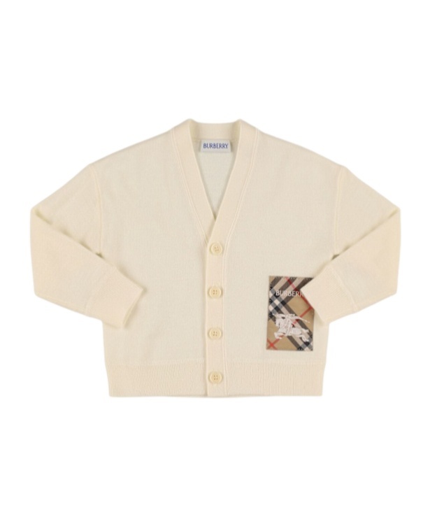 Burberry Long-sleeved Knitted Cardigan