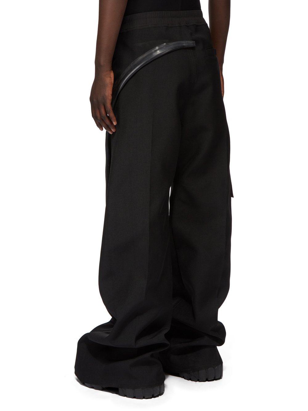 Rick Owens Runway Wide Bela Trousers In Black