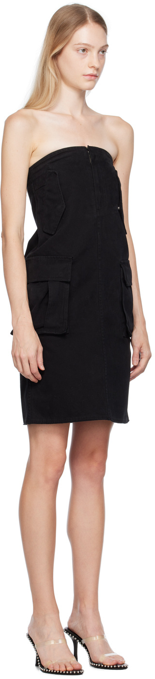 WE11 DONE CARGO DENIM DRESS