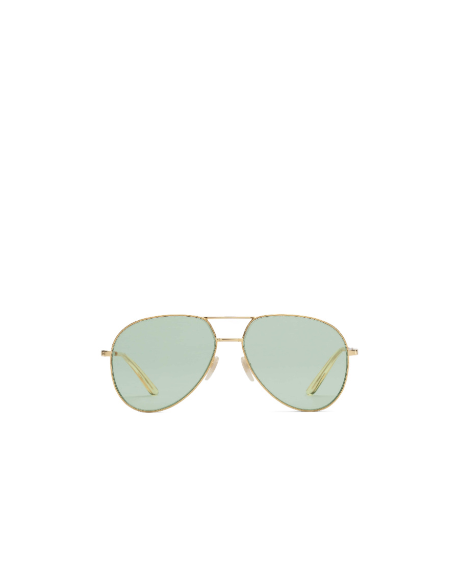 GUCCI GUCCI EYEWEAR AVIATOR FRAME SUNGLASSES