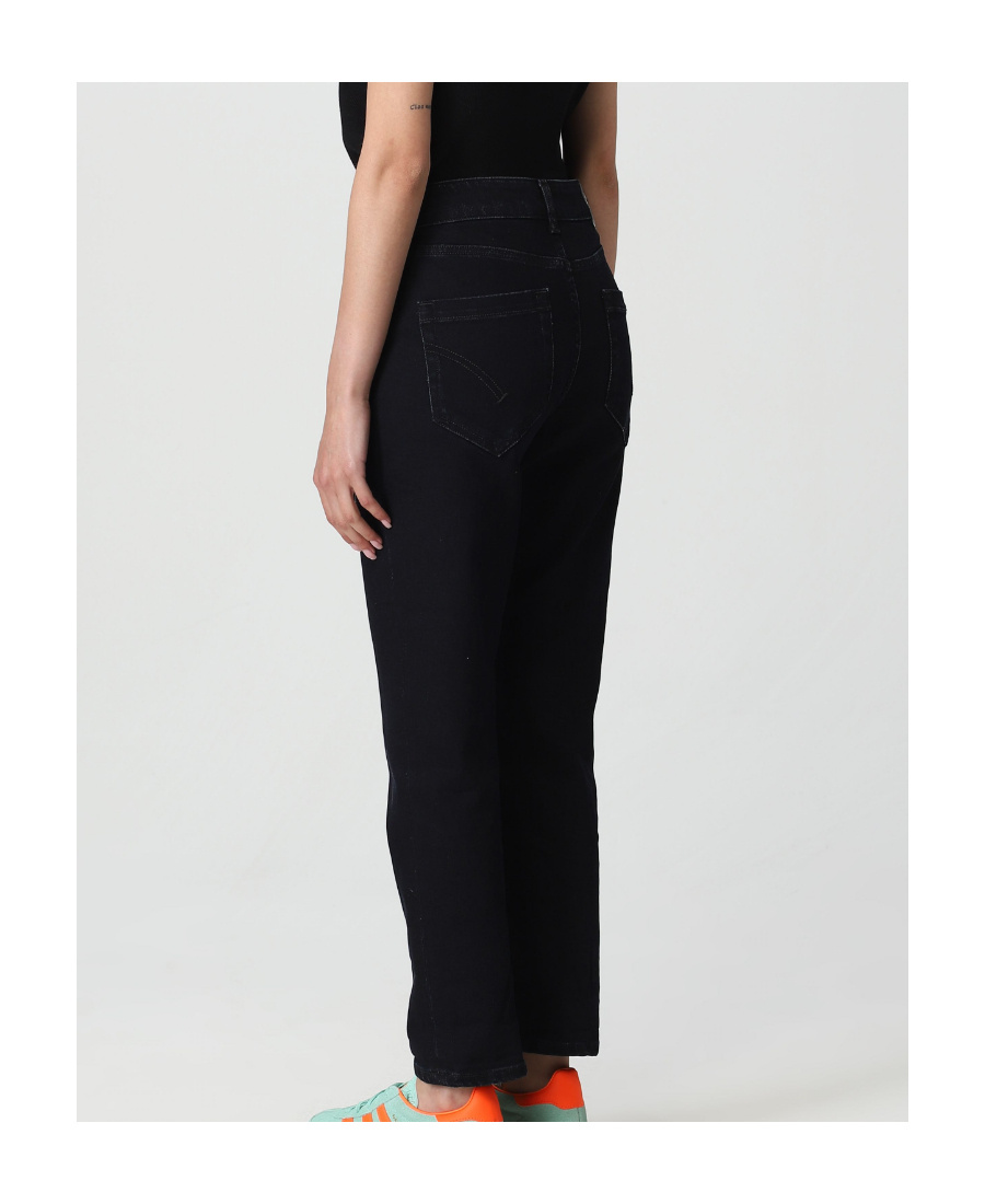 Dondup Straight Jeans In Black