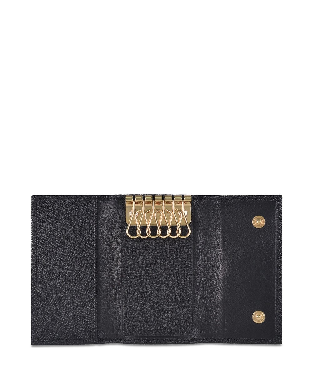 DOLCE & GABBANA LEOPARD PRINT KEY BAG