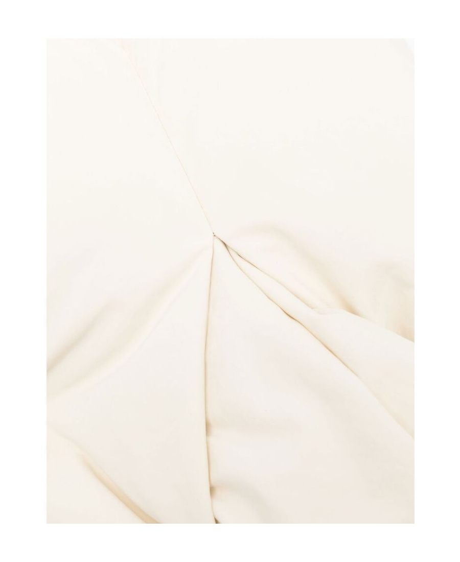 Jil Sander Logo-print Padded Down Scarf In White