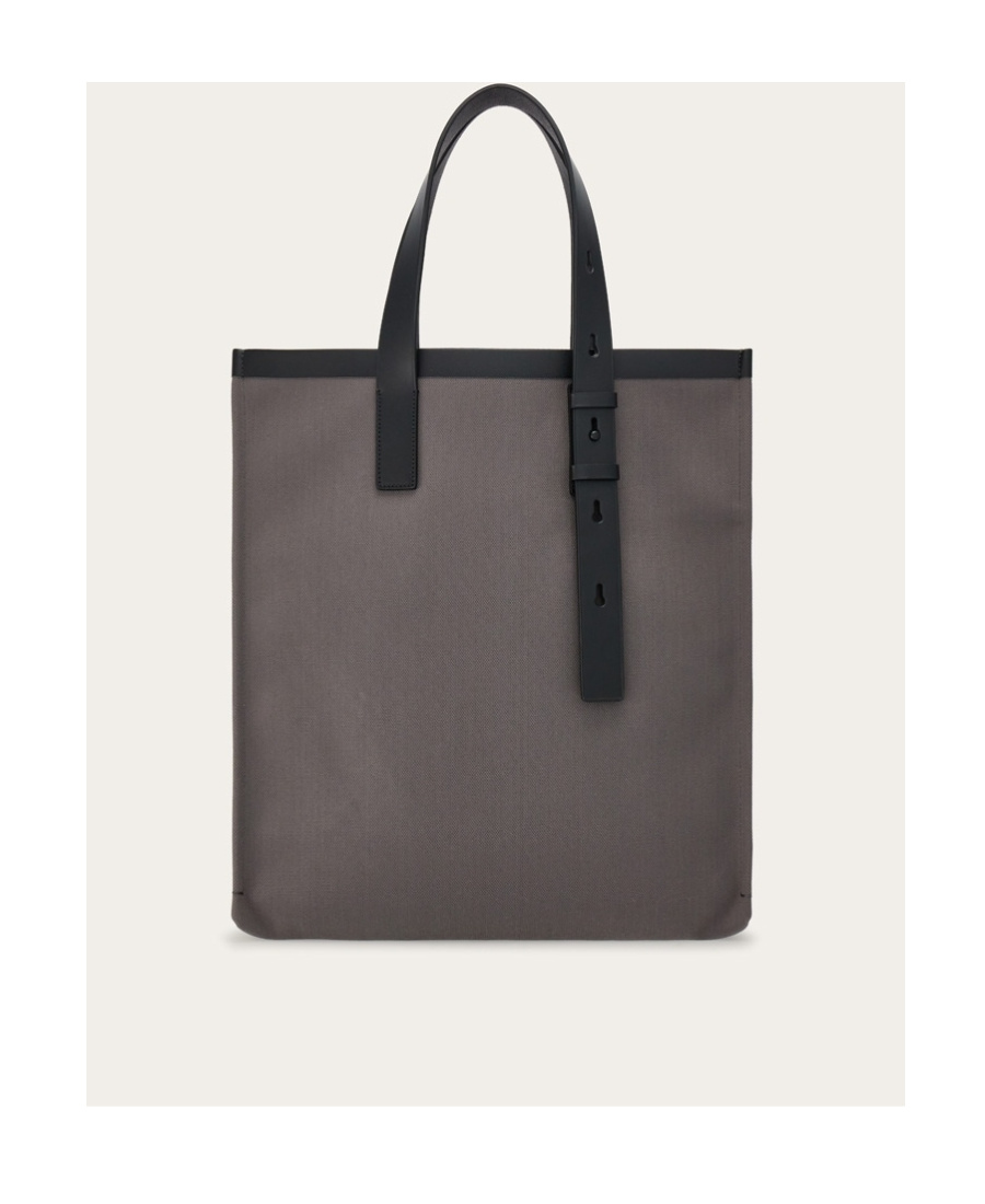 Shop Ferragamo Top Dual-handle Handbag In Black