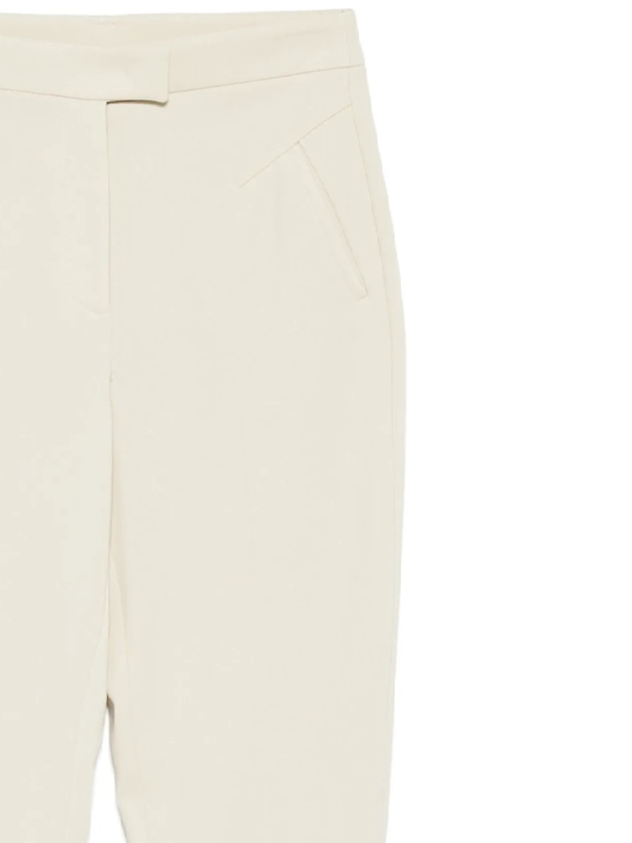 Patrizia Pepe Slim Fit Pants In White