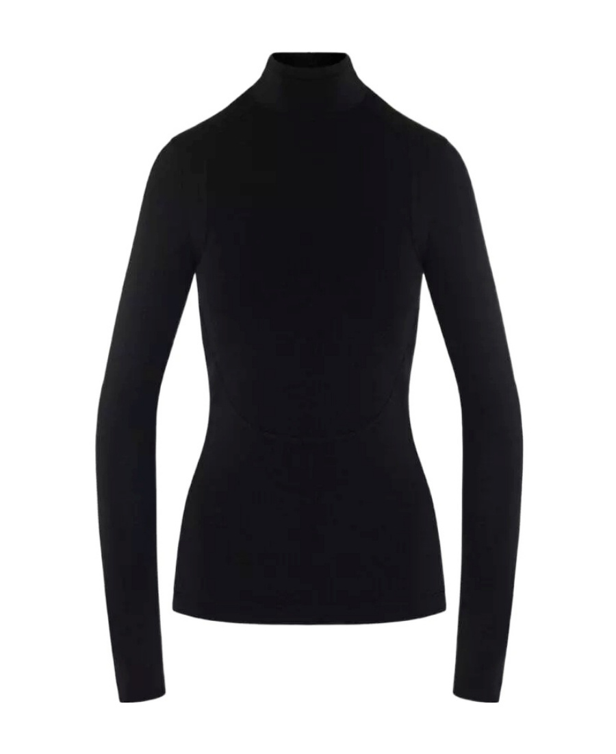 Givenchy Dig-cut Elastic Sweater In Black