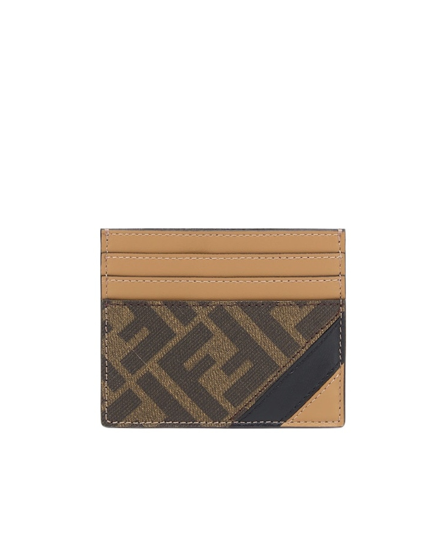 Fendi Logo-print Cardholder In Multicolor