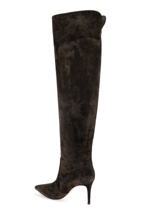 Gianvito Rossi Pointed Toe Boots In Black