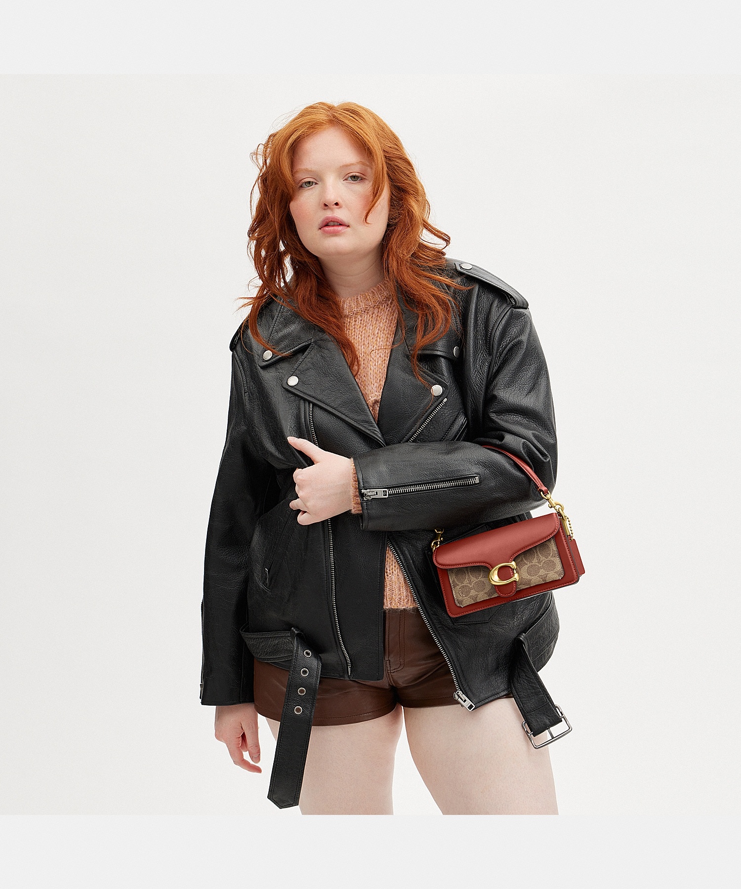 COACH LOGO FRENCH STICK BAG