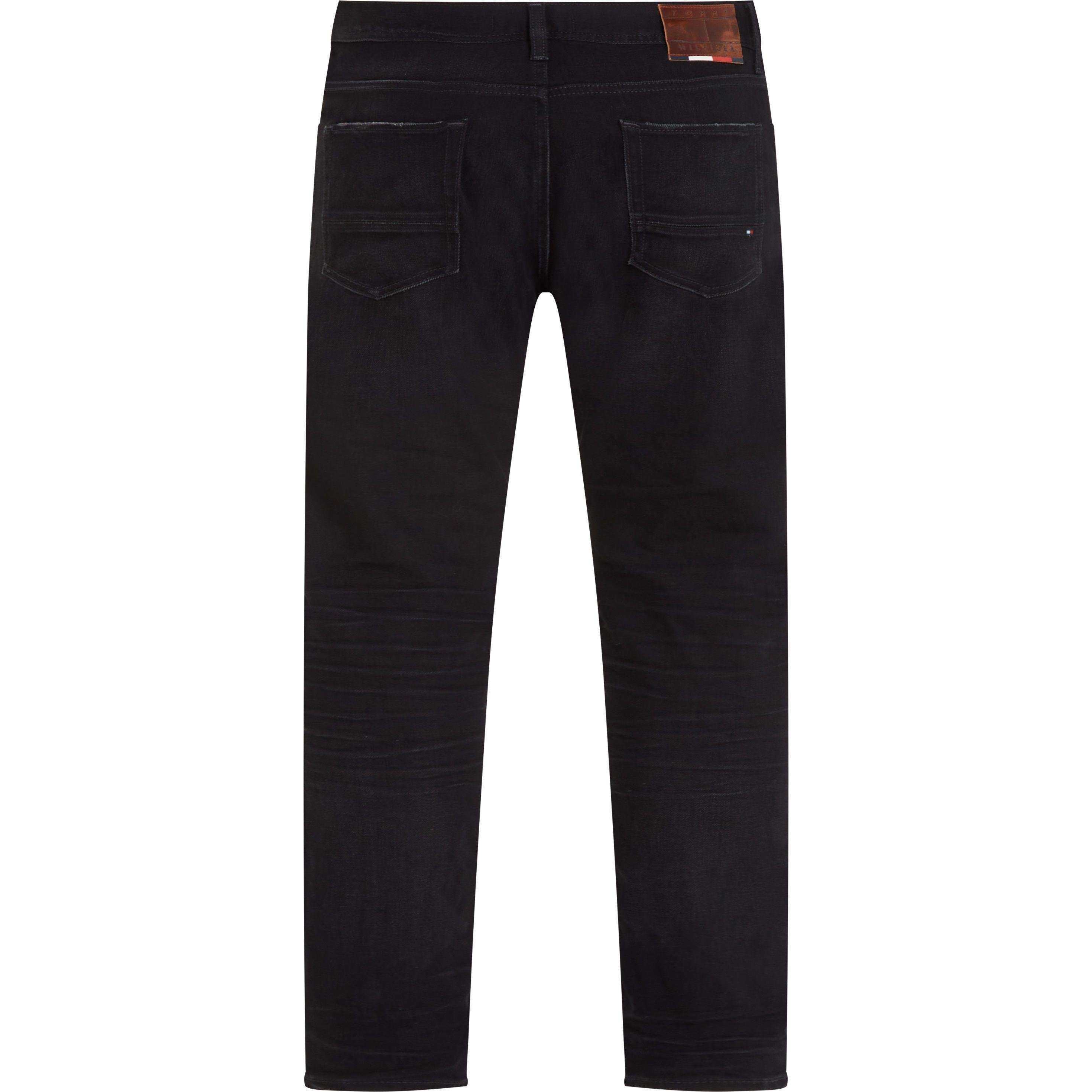 Tommy Hilfiger Straight Jeans In Black