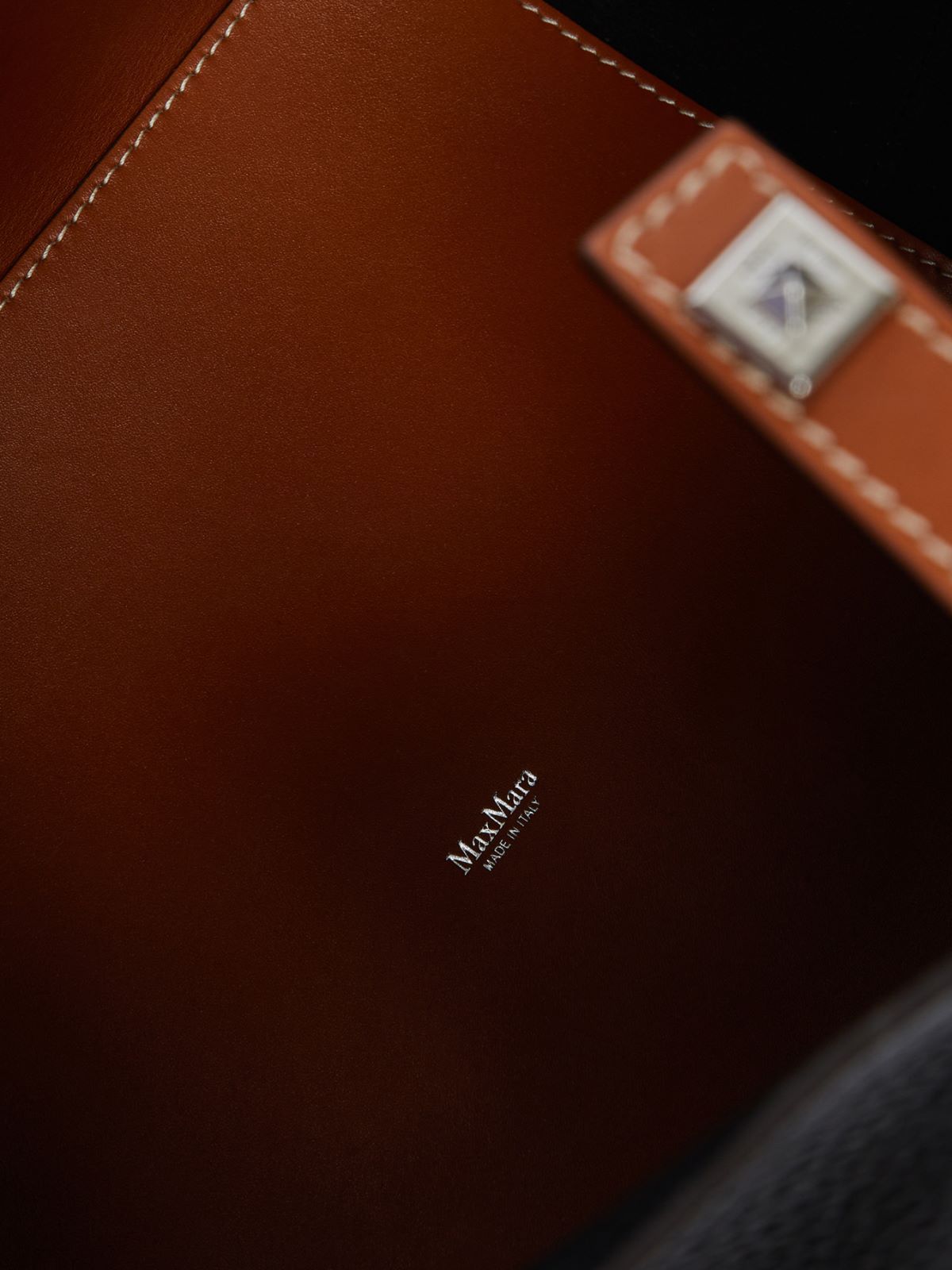 Max Mara Medium Bucket Bag In Multicolor