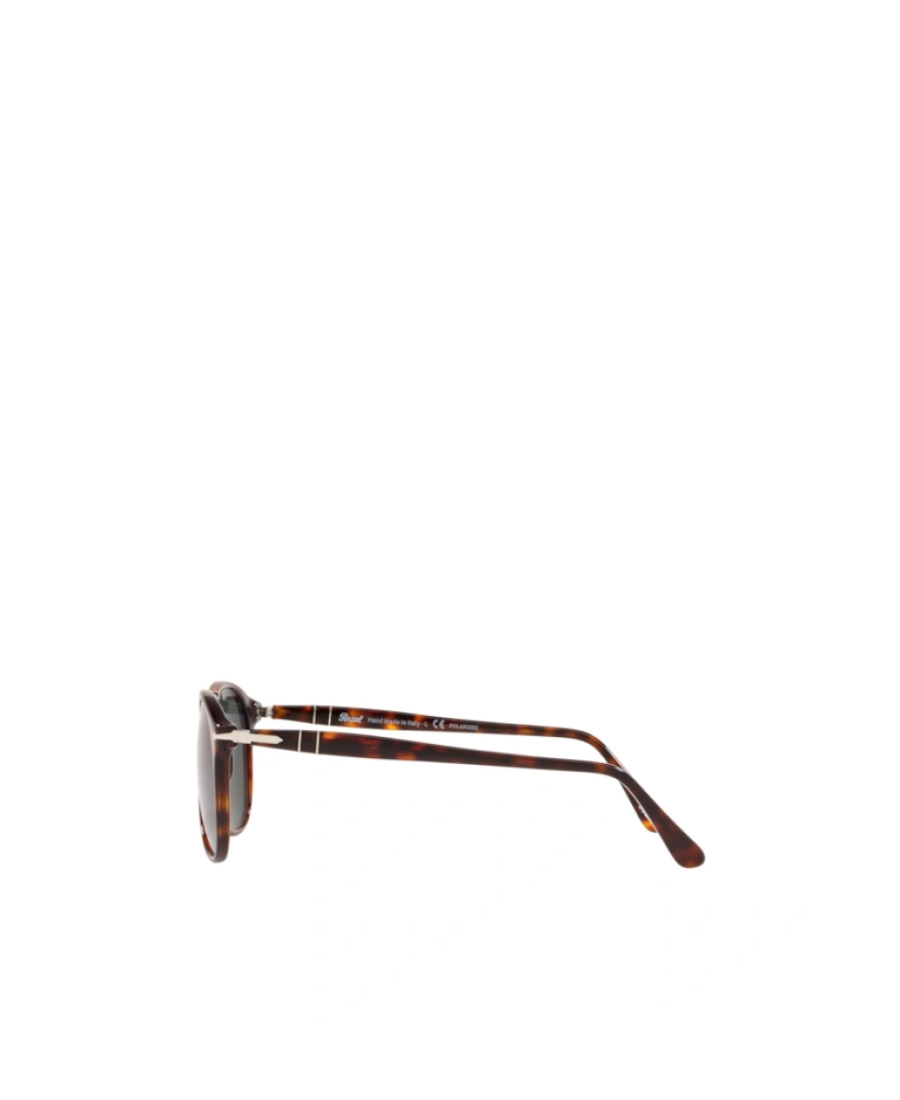 Persol Tortoiseshell Round-frame Sunglasses In Gray