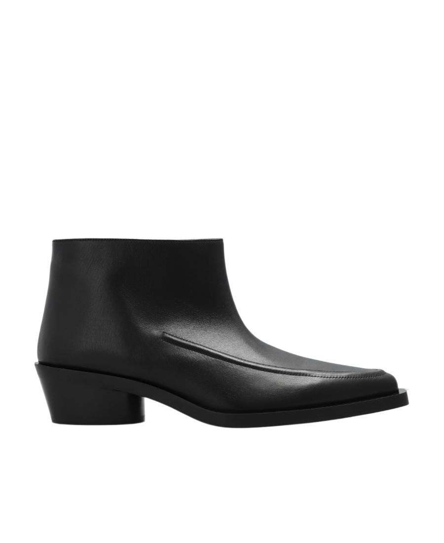 PROENZA SCHOULER BRONCO LEATHER ANKLE BOOTS