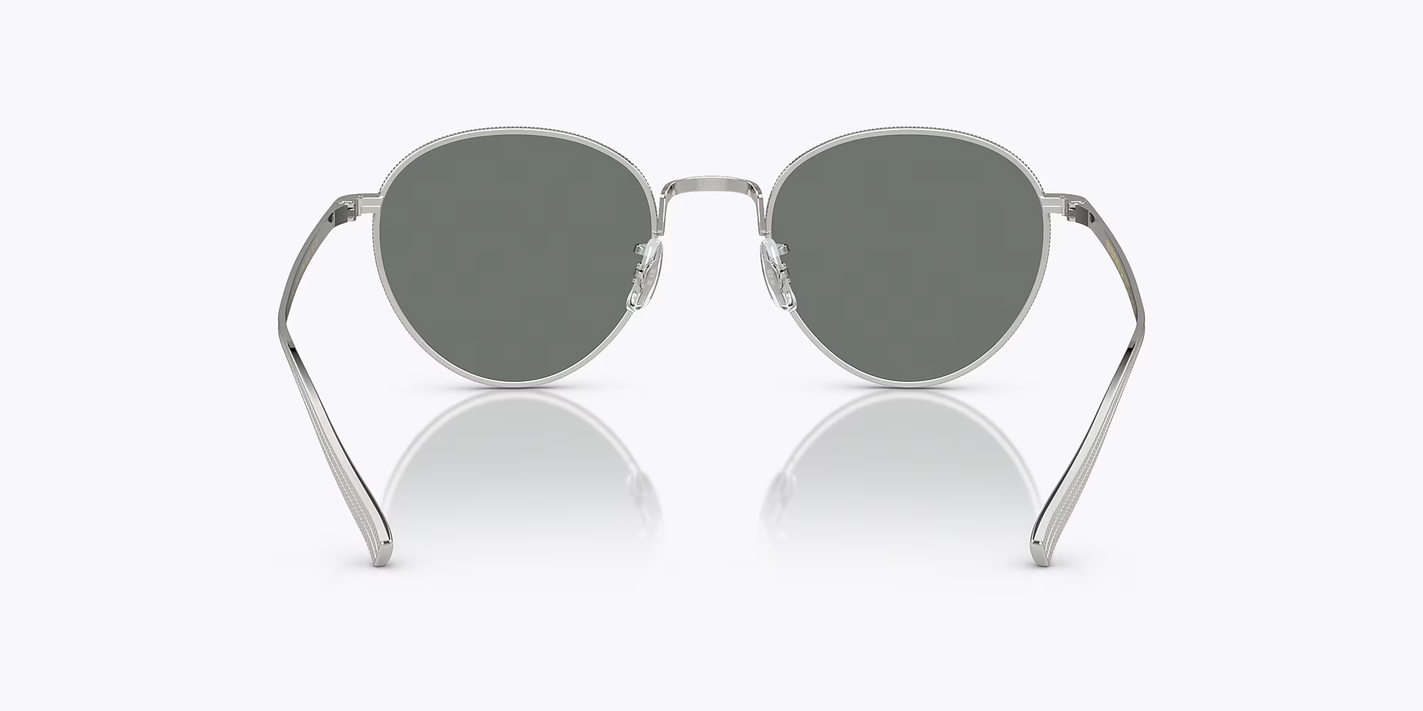 Oliver Peoples M-4 30th Round-frame Sunglasses In Silver