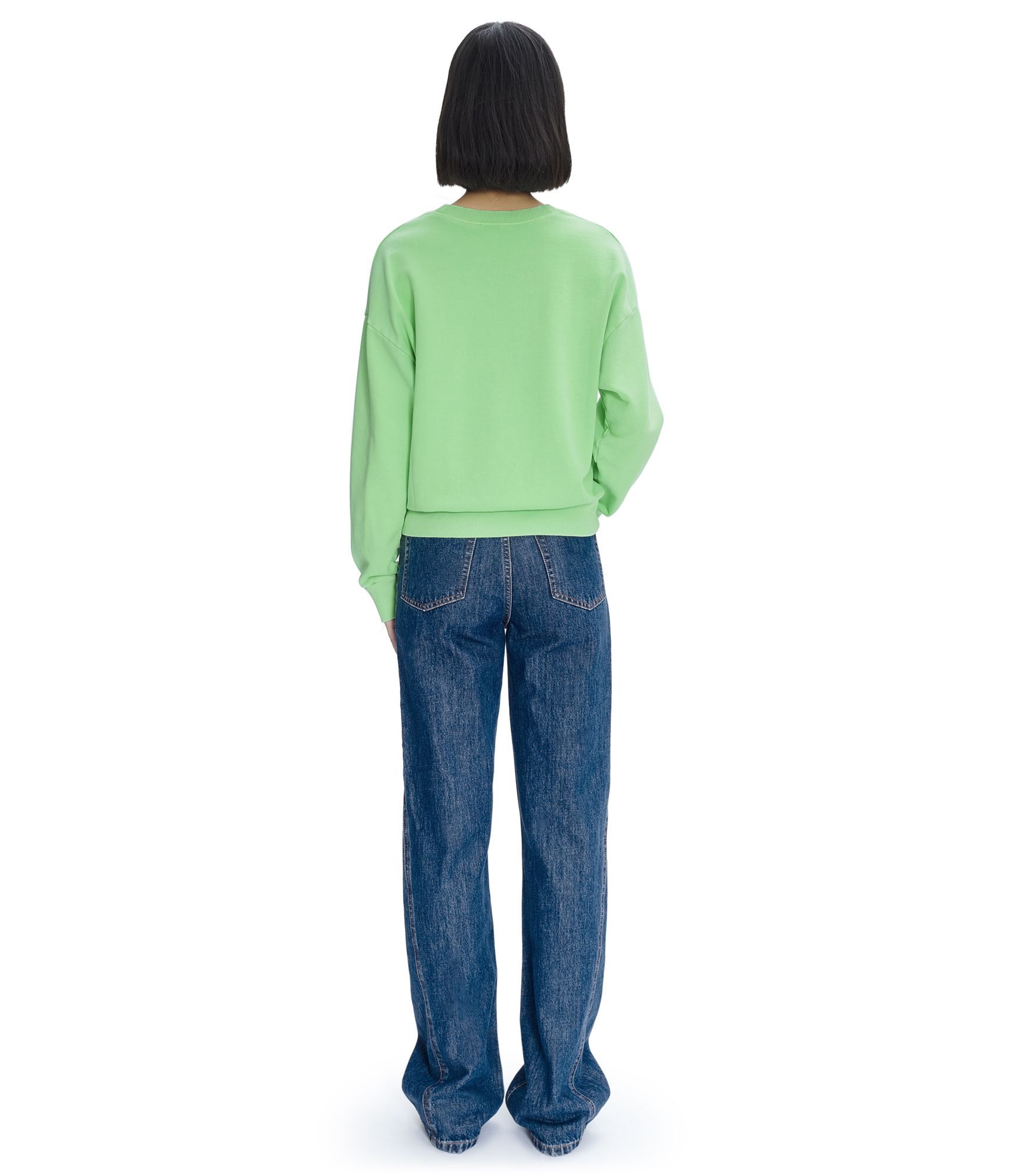 Apc Elle Flared Jeans In Blue