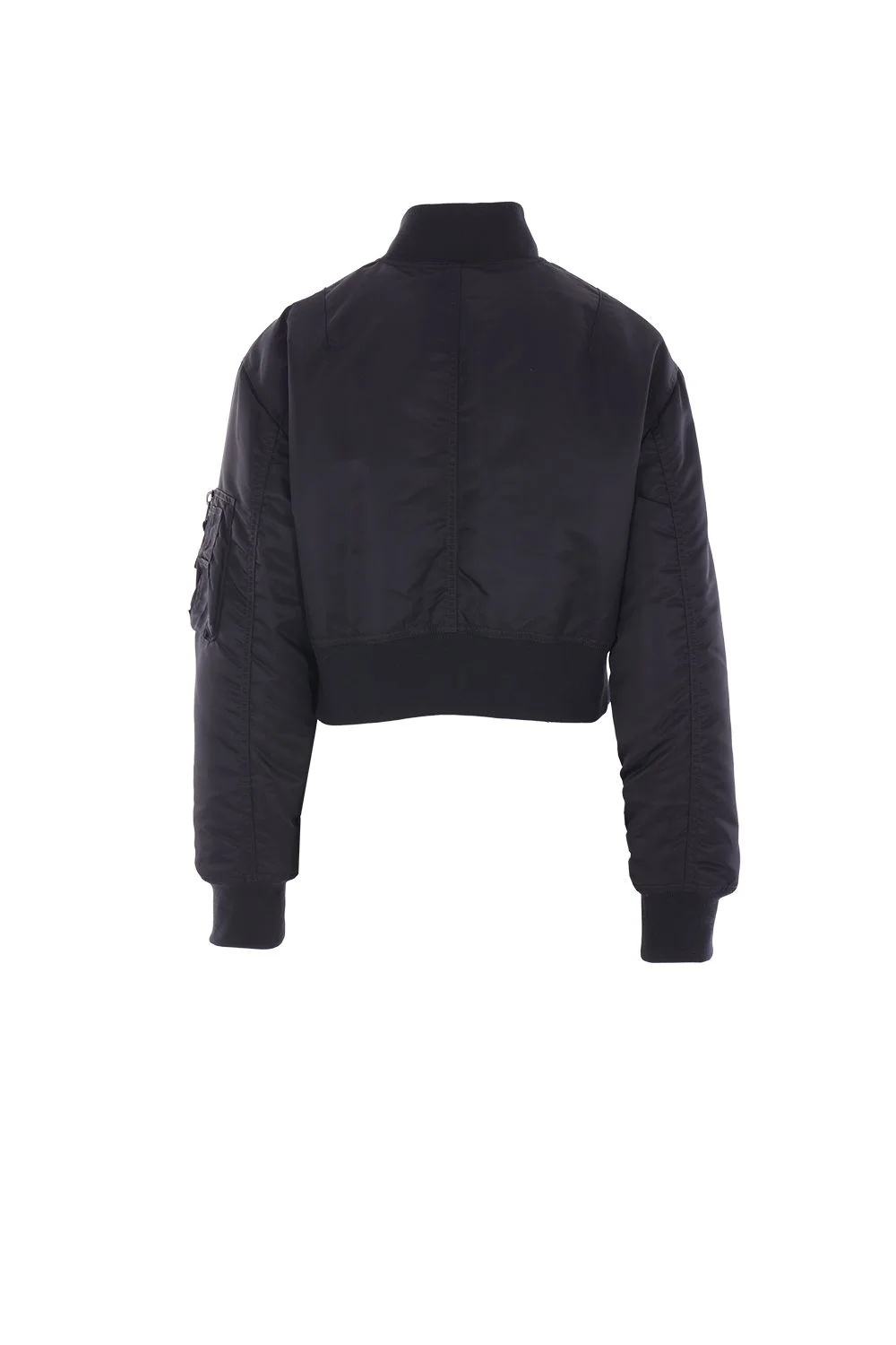 Aspesi Flap-pocket Bomber Jacket In Black