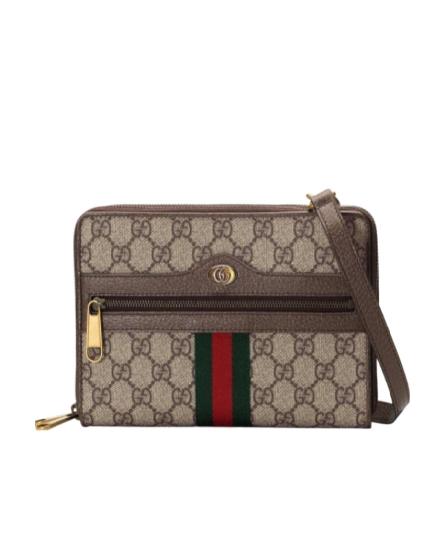 Gucci Ophidia Series Small Backpacks In Brown