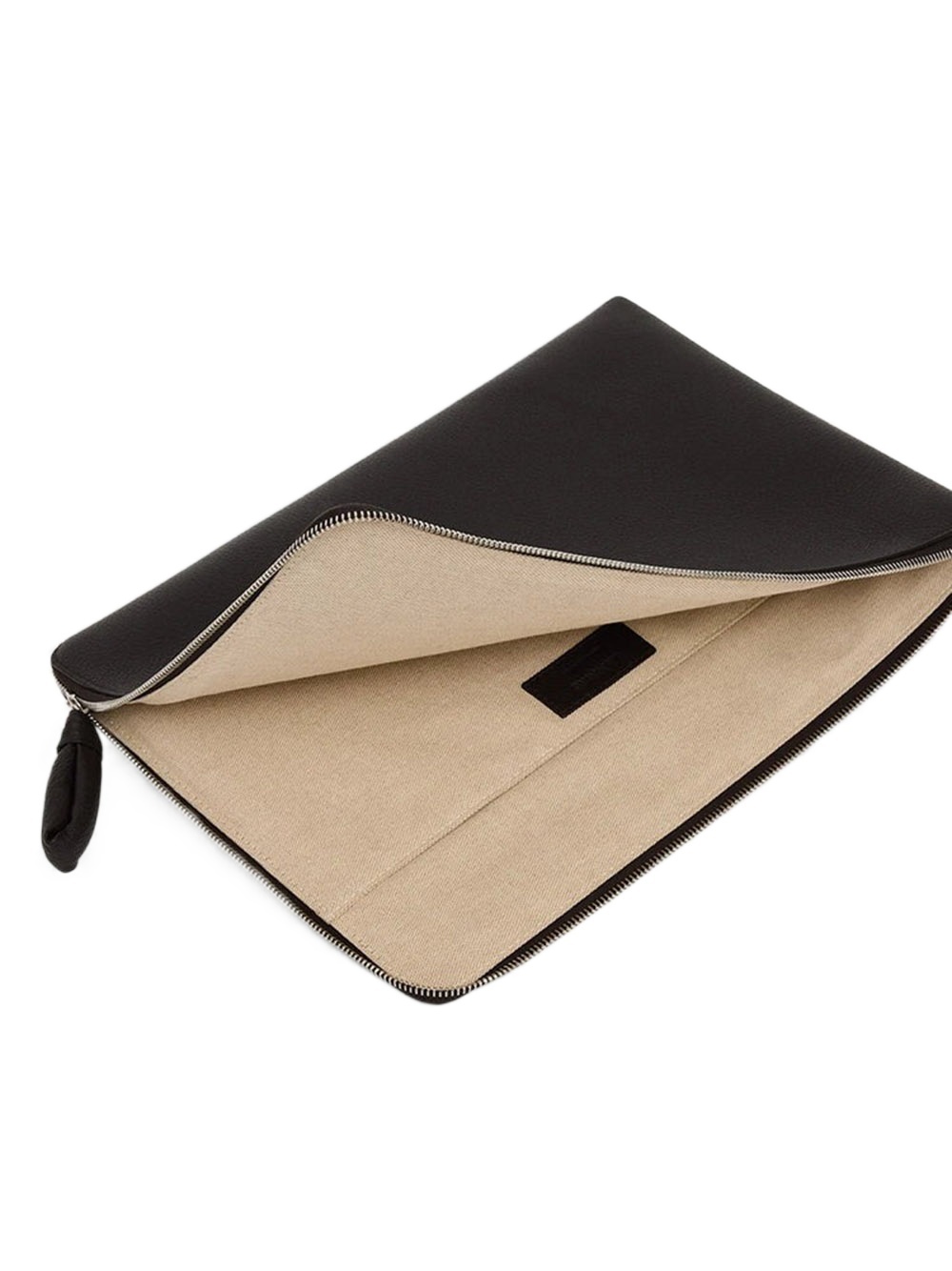 Lemaire Logo-embossed Document Holder In Black