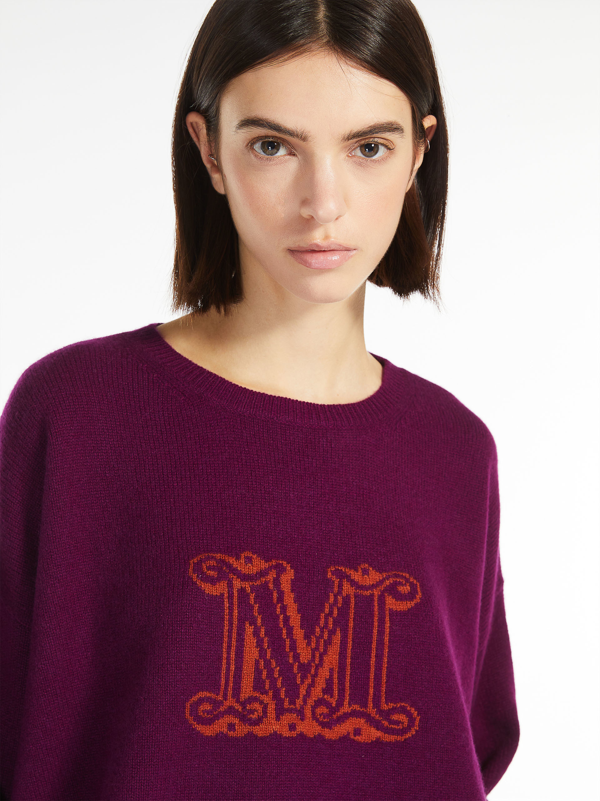 Max Mara Cashmere Sweater In Red