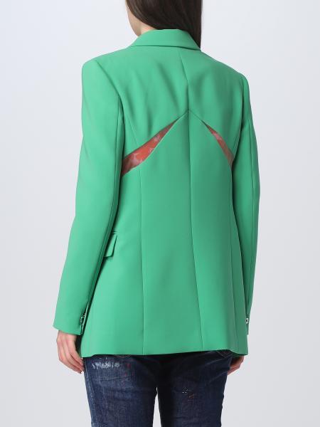 DSQUARED2 CUT-OUT OPEN-FRONT BLAZER