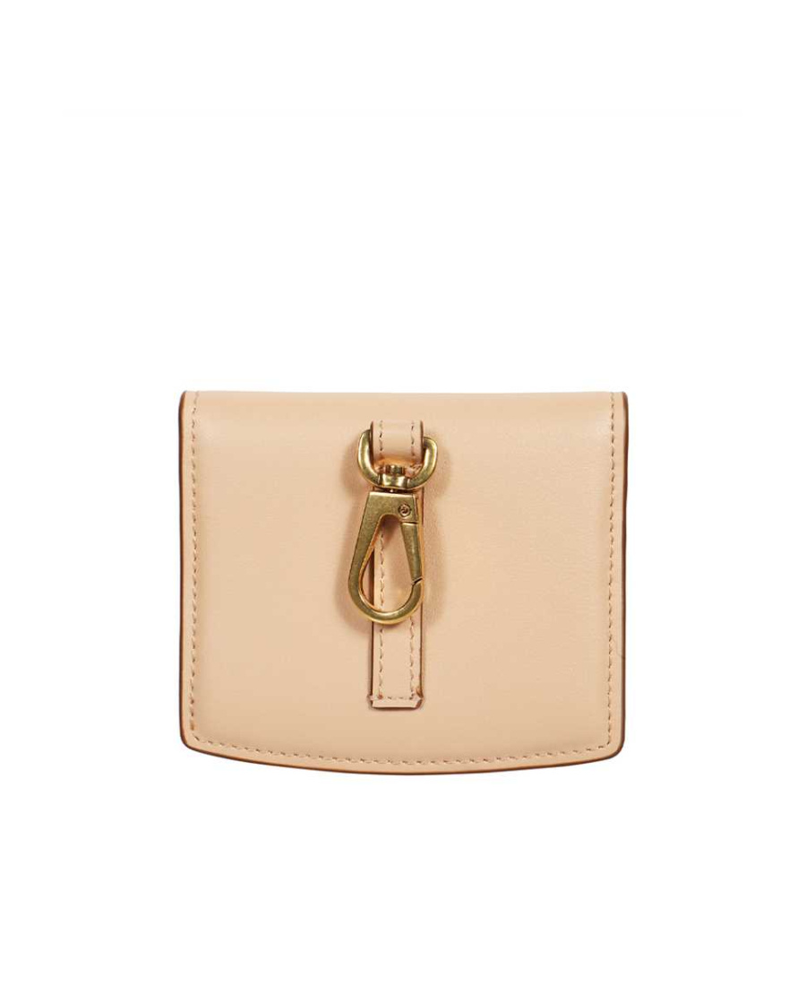 STELLA MCCARTNEY LOGO-PLAQUE CARD HOLDER 