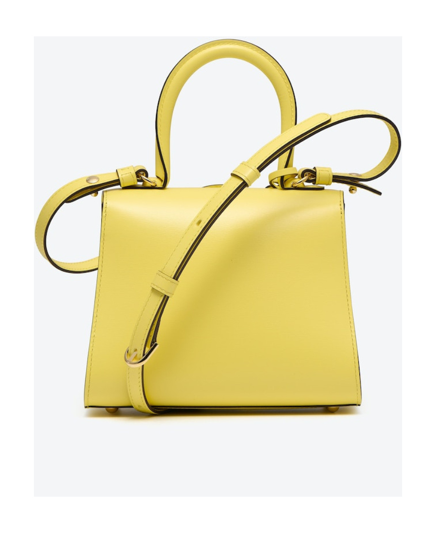Delvaux Brillant Mini Handbag In Yellow