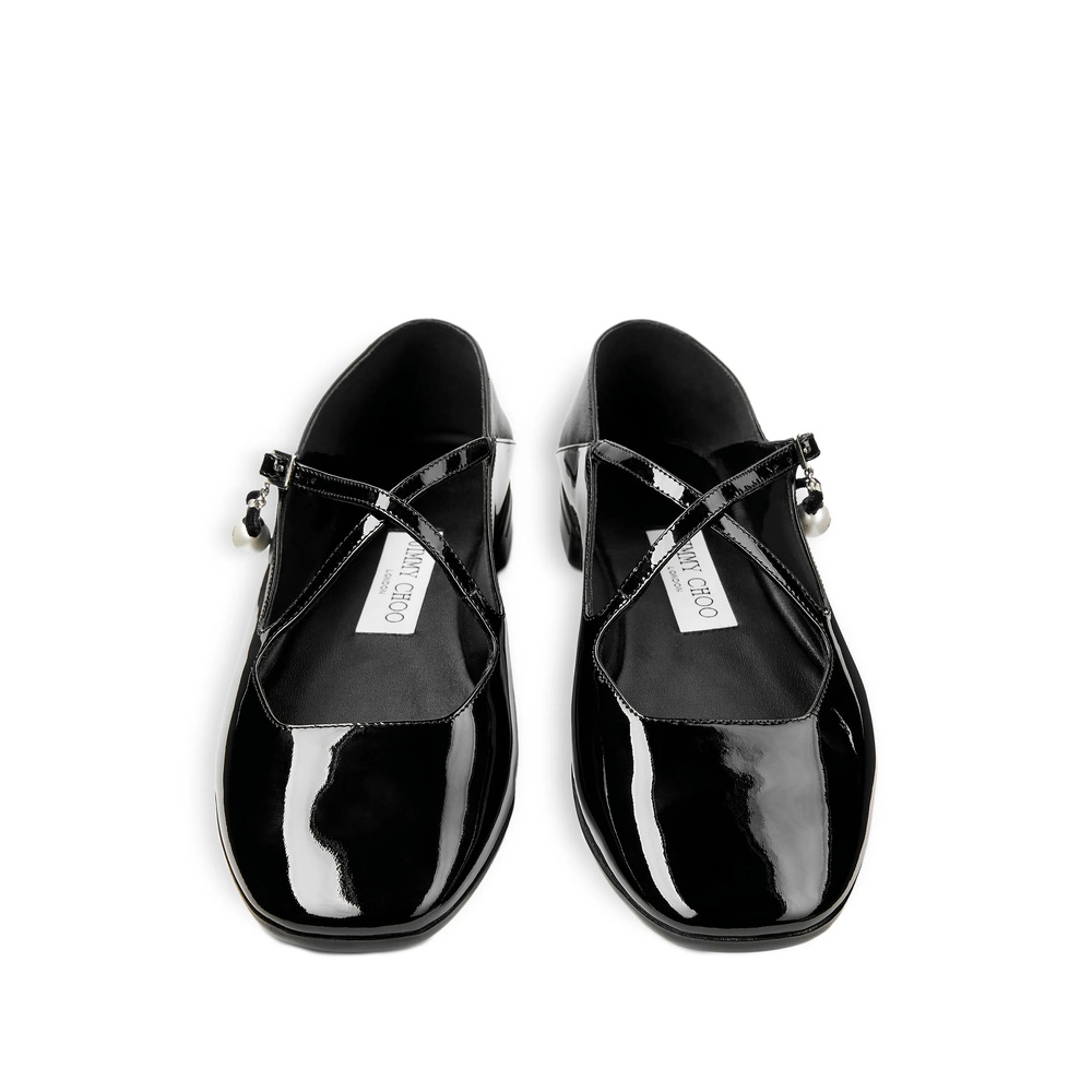 Jimmy Choo Round Toe Ballet Shoes