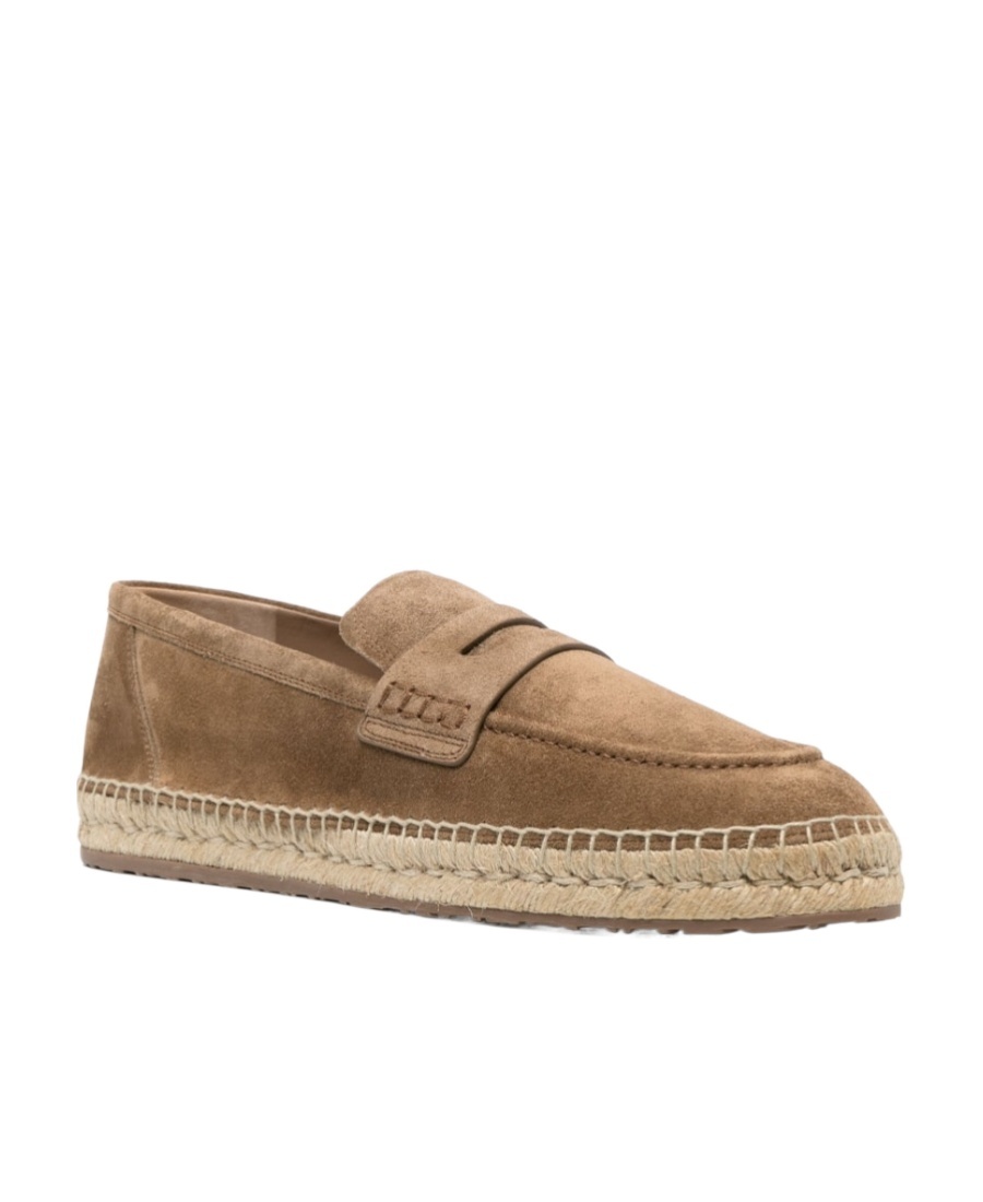 Gianvito Rossi Round-toe Suede Espadrilles In Green