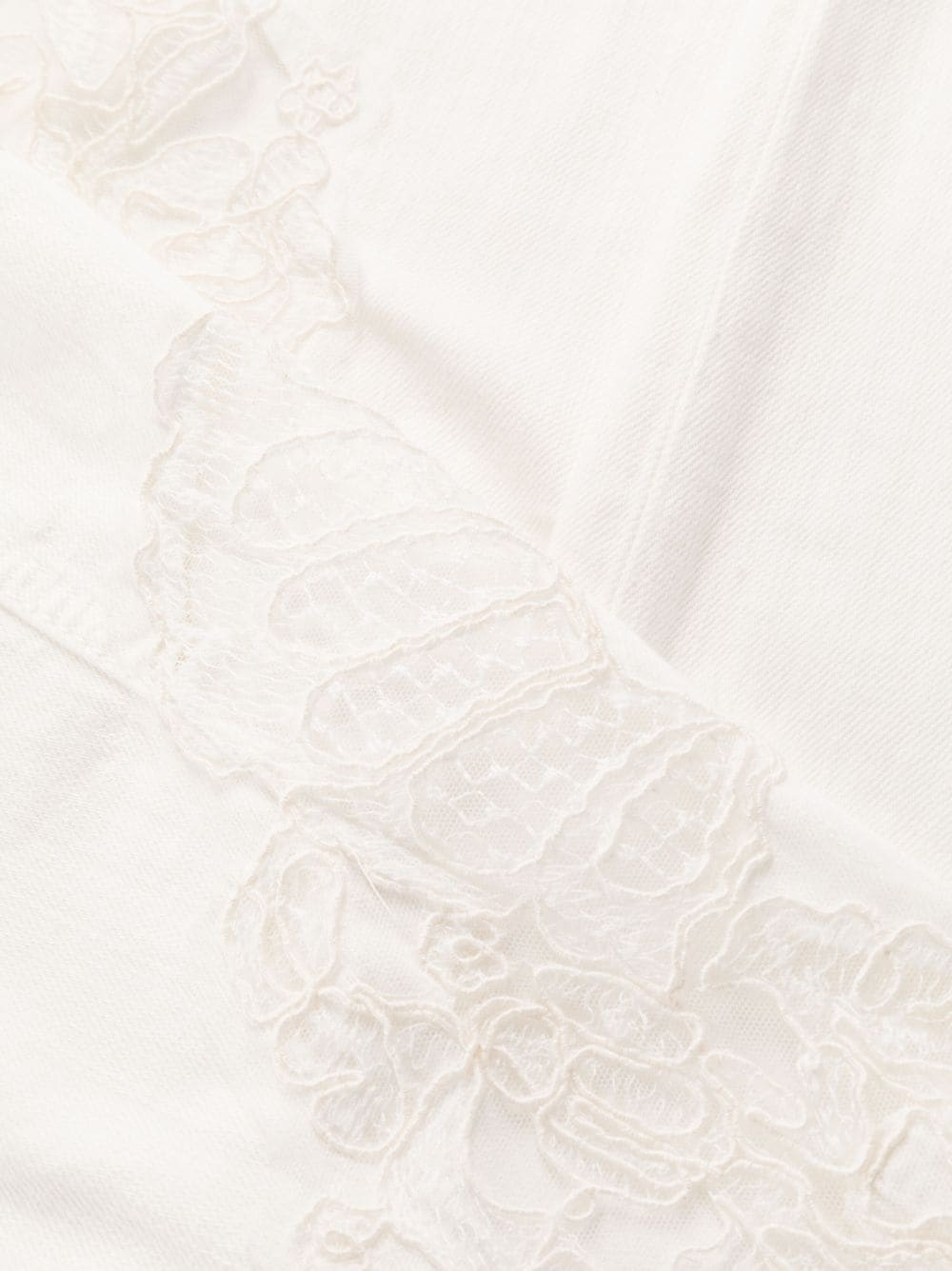 Ermanno Scervino Pant Viscose Blend Back Pockets In White