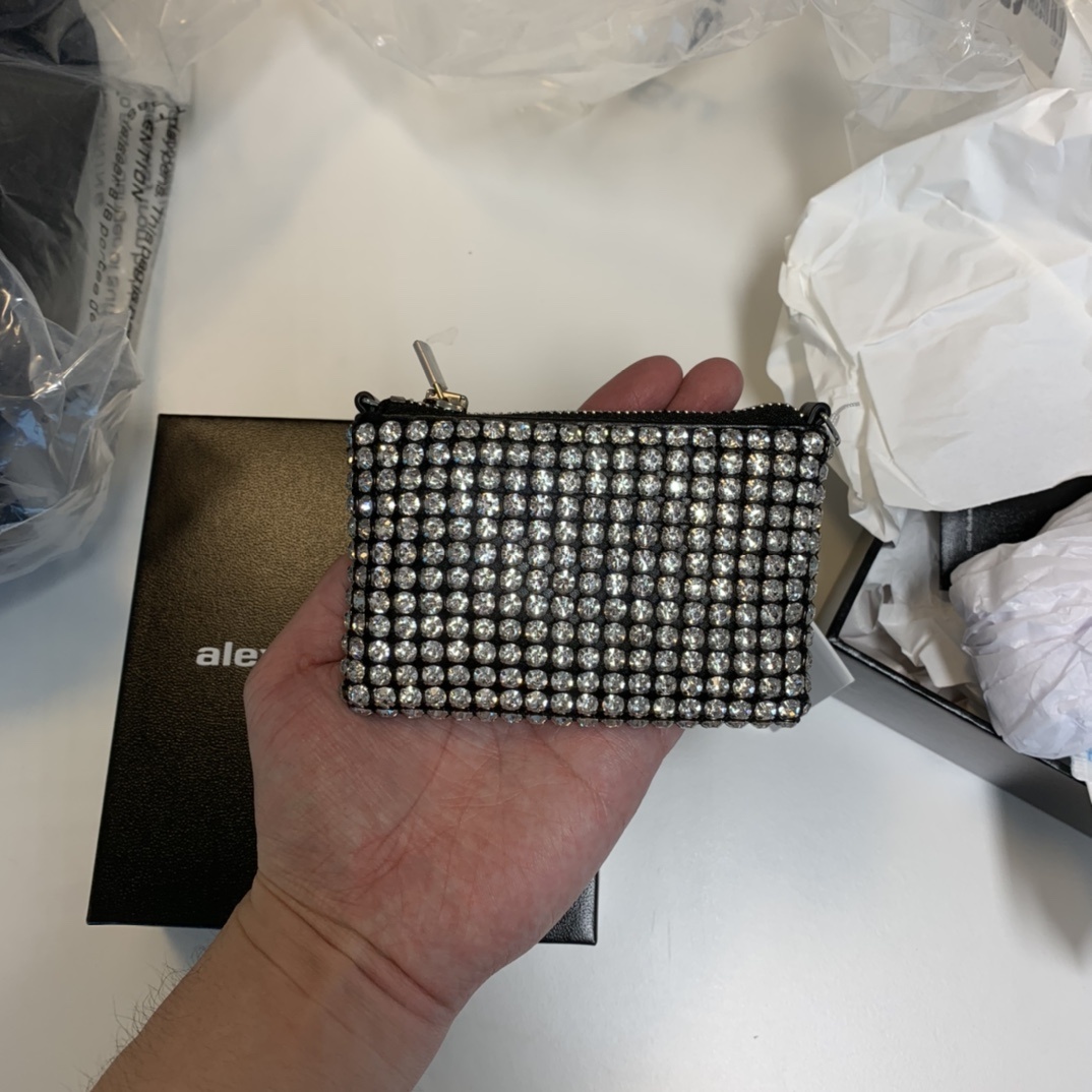 Alexander Wang Wangloc Nano Pouch In White