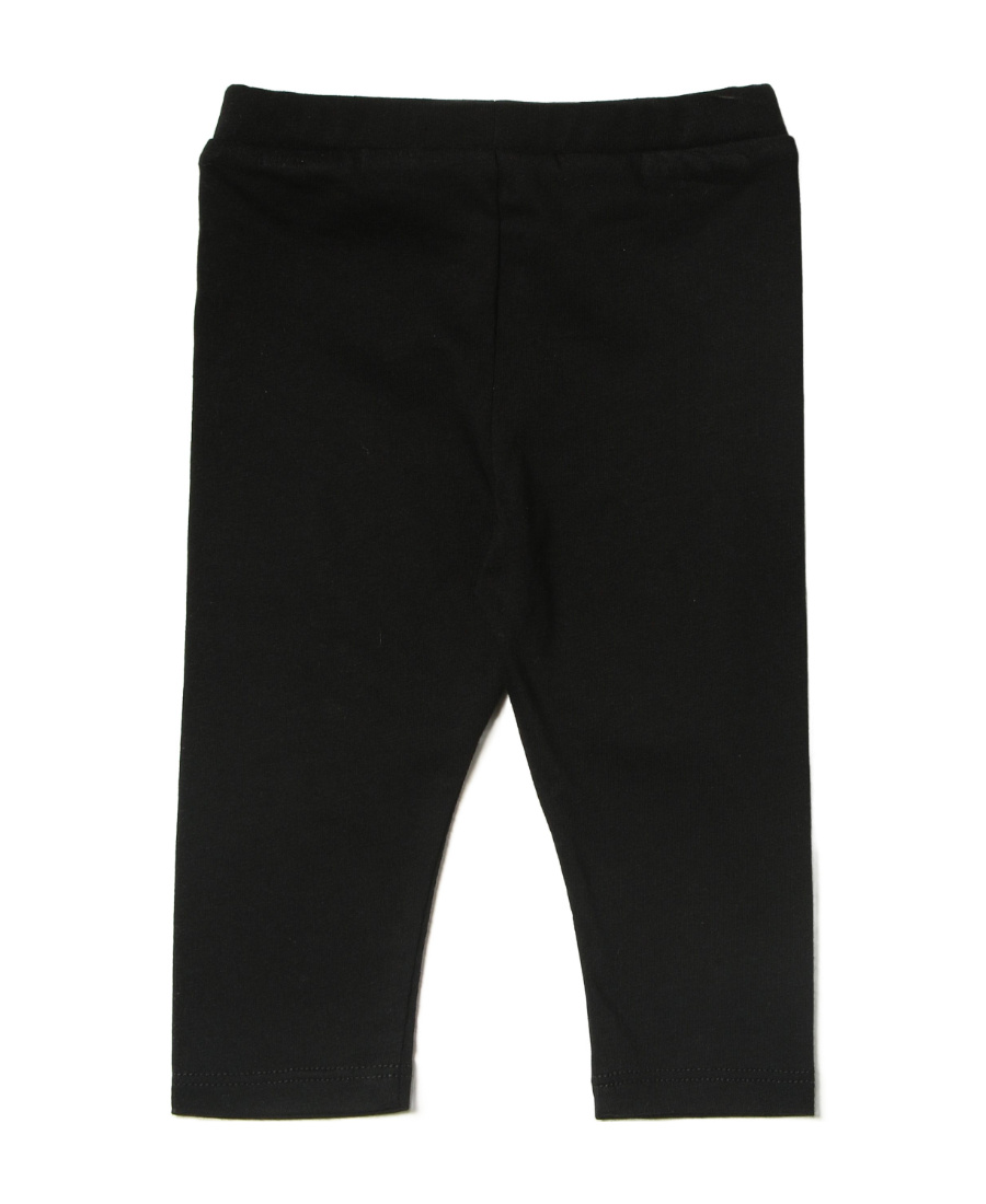 Balmain Logo Leg-print Leggings In Black