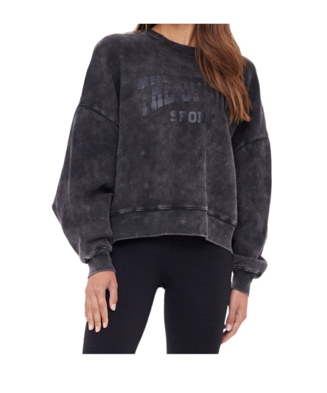 The Upside Long-sleeved Sweatshirt In Black