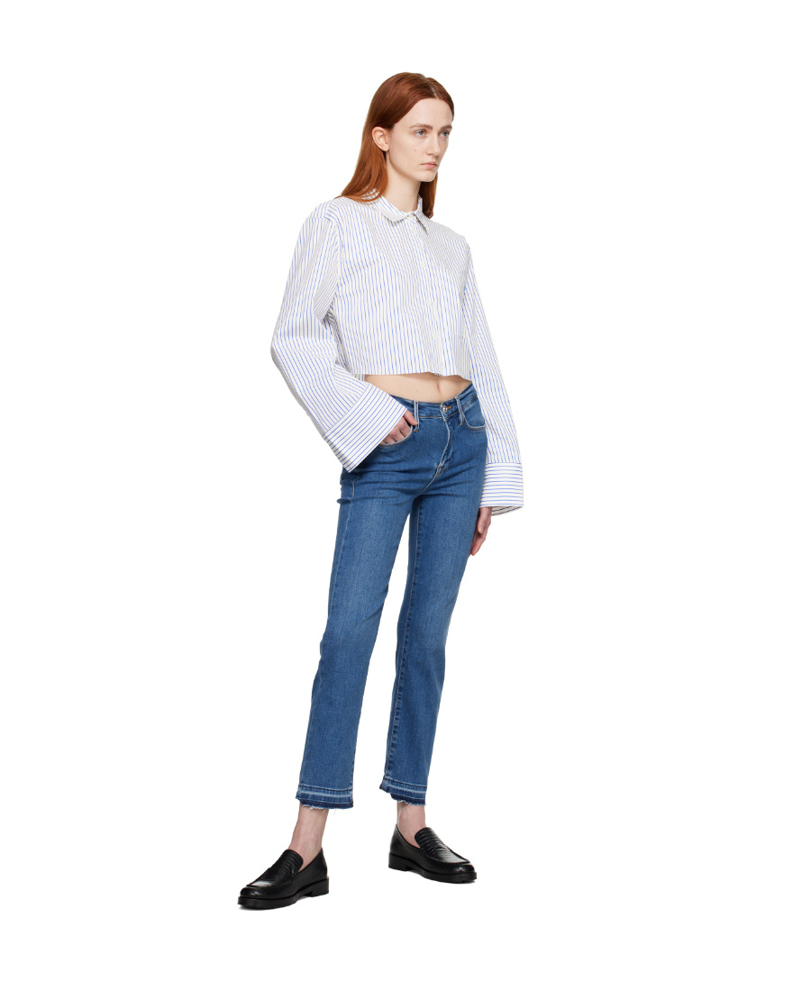 FRAME STRAIGHT STRETCH JEANS 