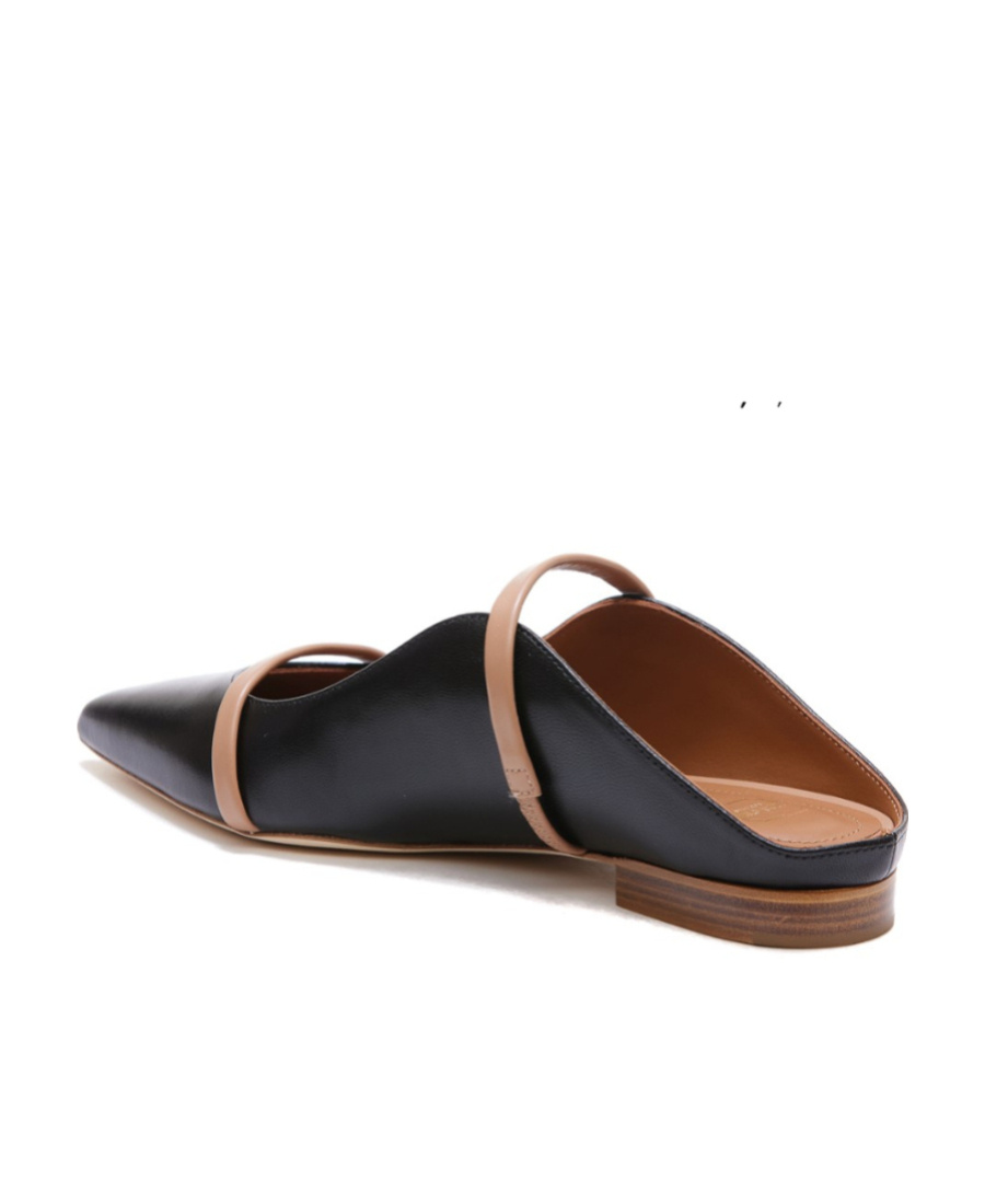 Malone Souliers Maureen 20mm Pointed-toe Mules In Black