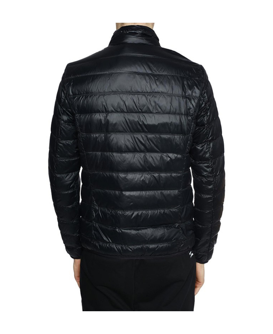 Ea7 Zip Up Jacket In Black