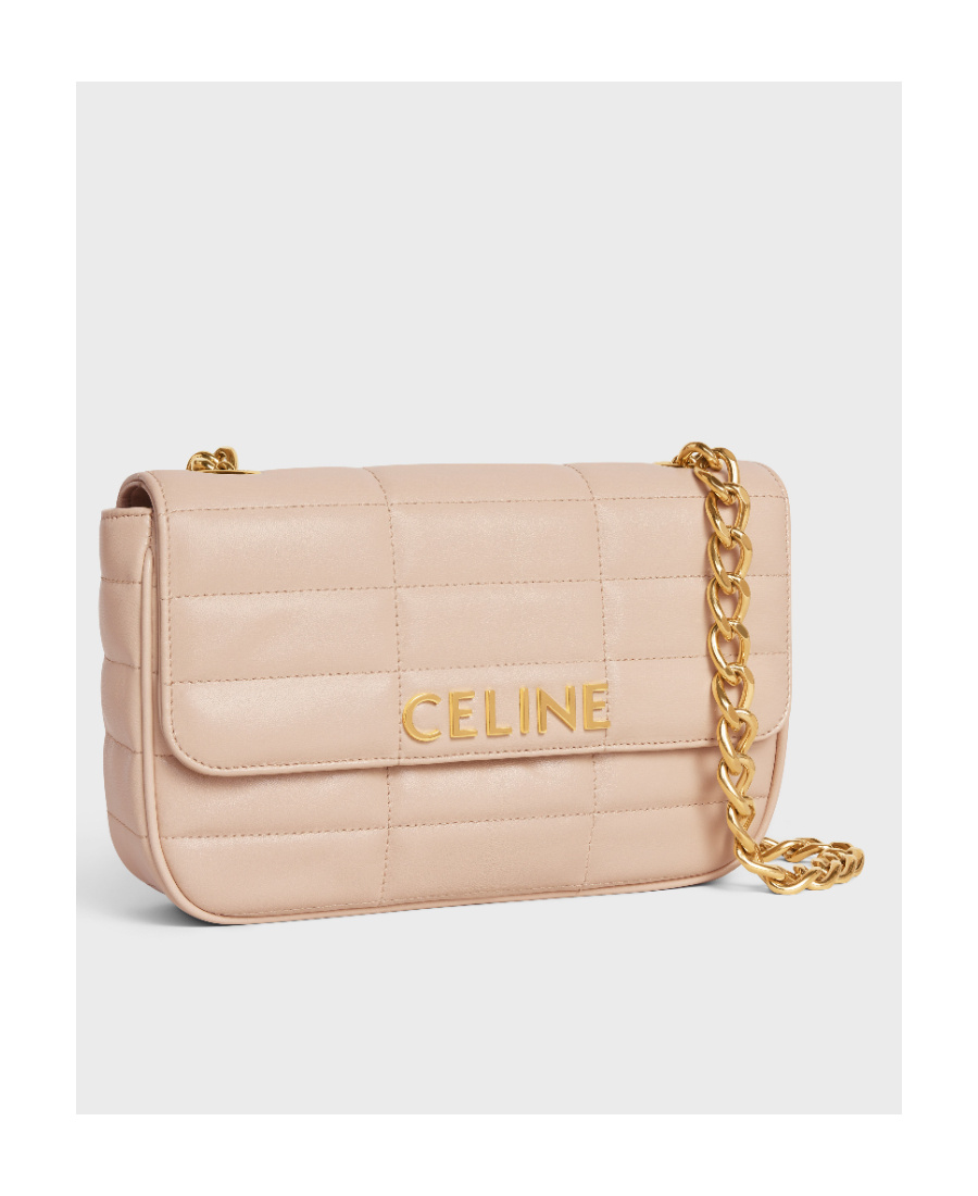 Celine Luxurious Beige Shoulder Handbag For Fashion-forward Women In Nude