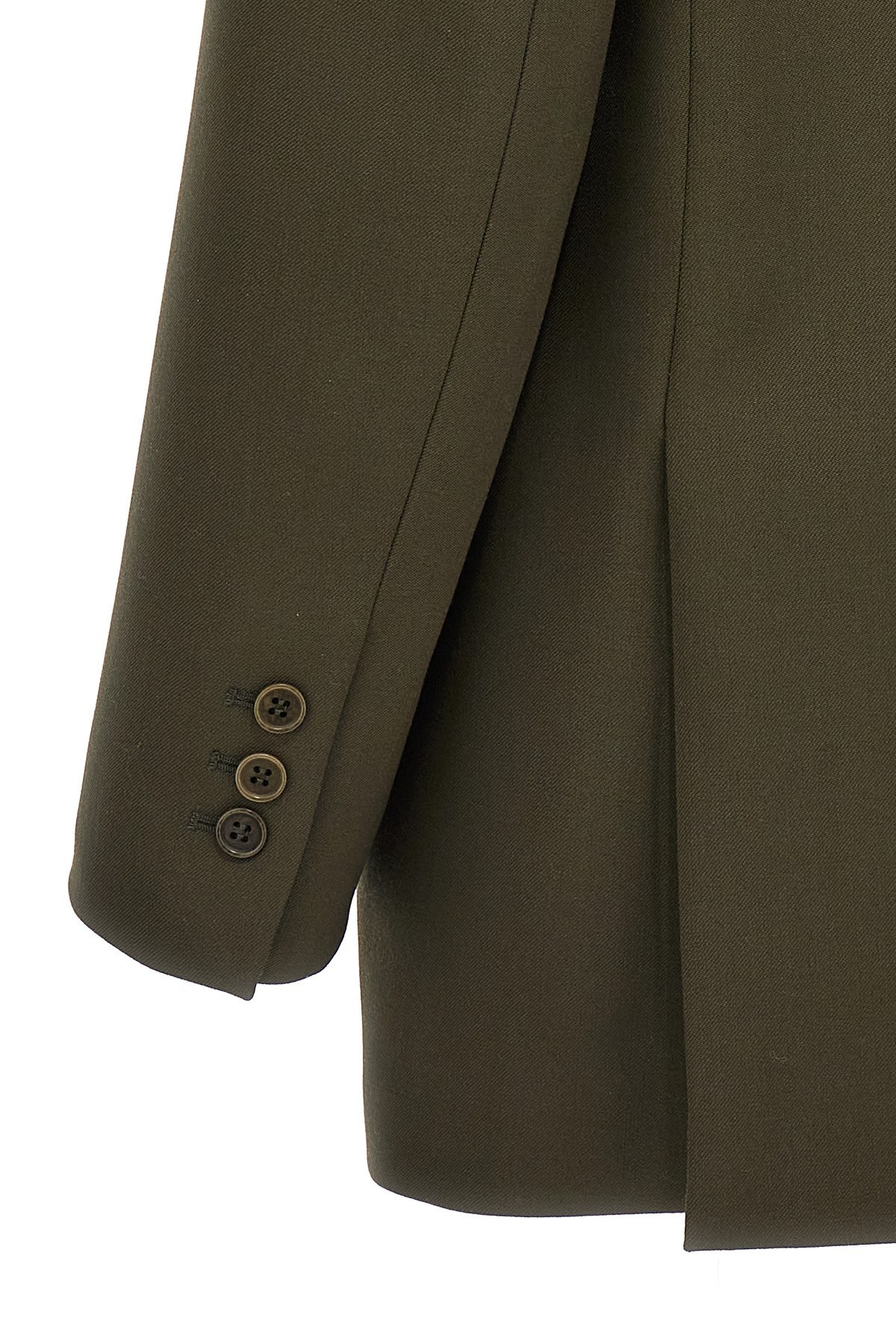 Shop P.a.r.o.s.h Single-breasted Blazer In Green