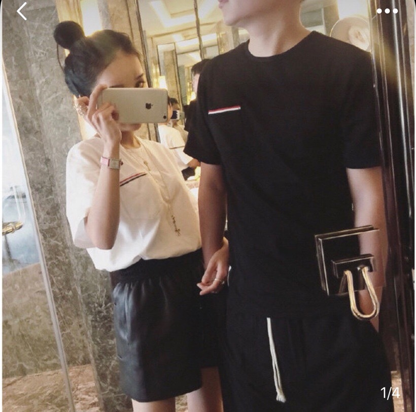 Thom Browne Jersey Cotton Short Sleeve Pocket Tee In Blue