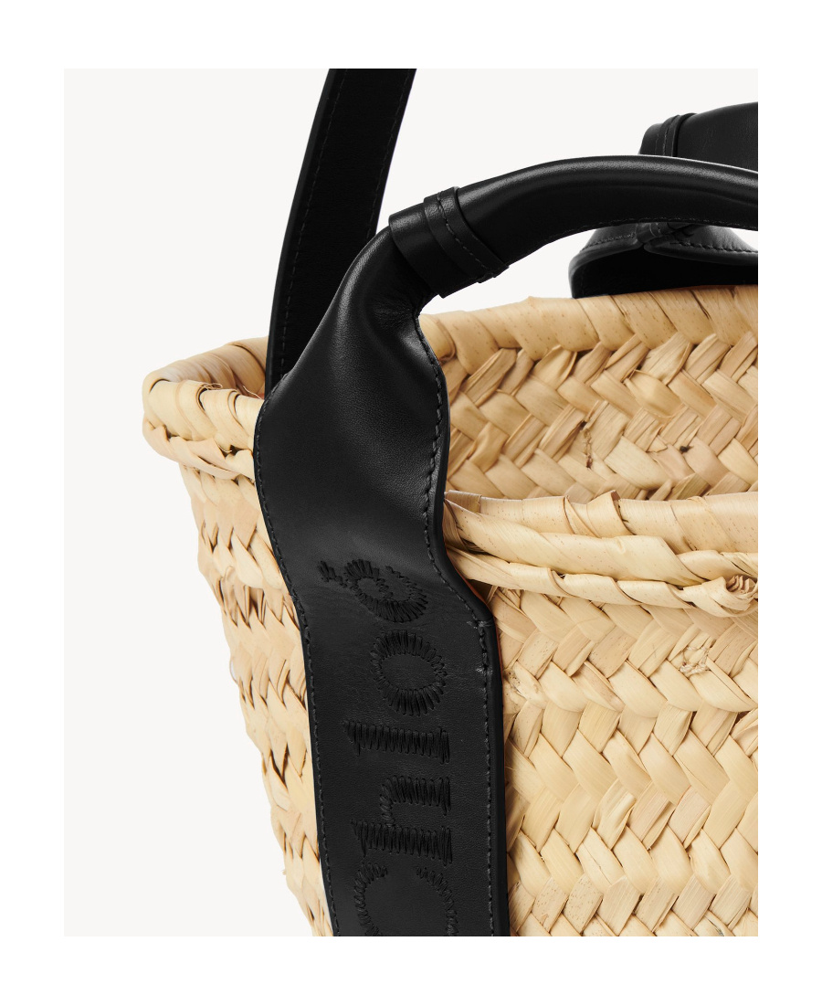 CHLOÉ CHLOÉ SENSE OPEN TOP SMALL BASKET BAG