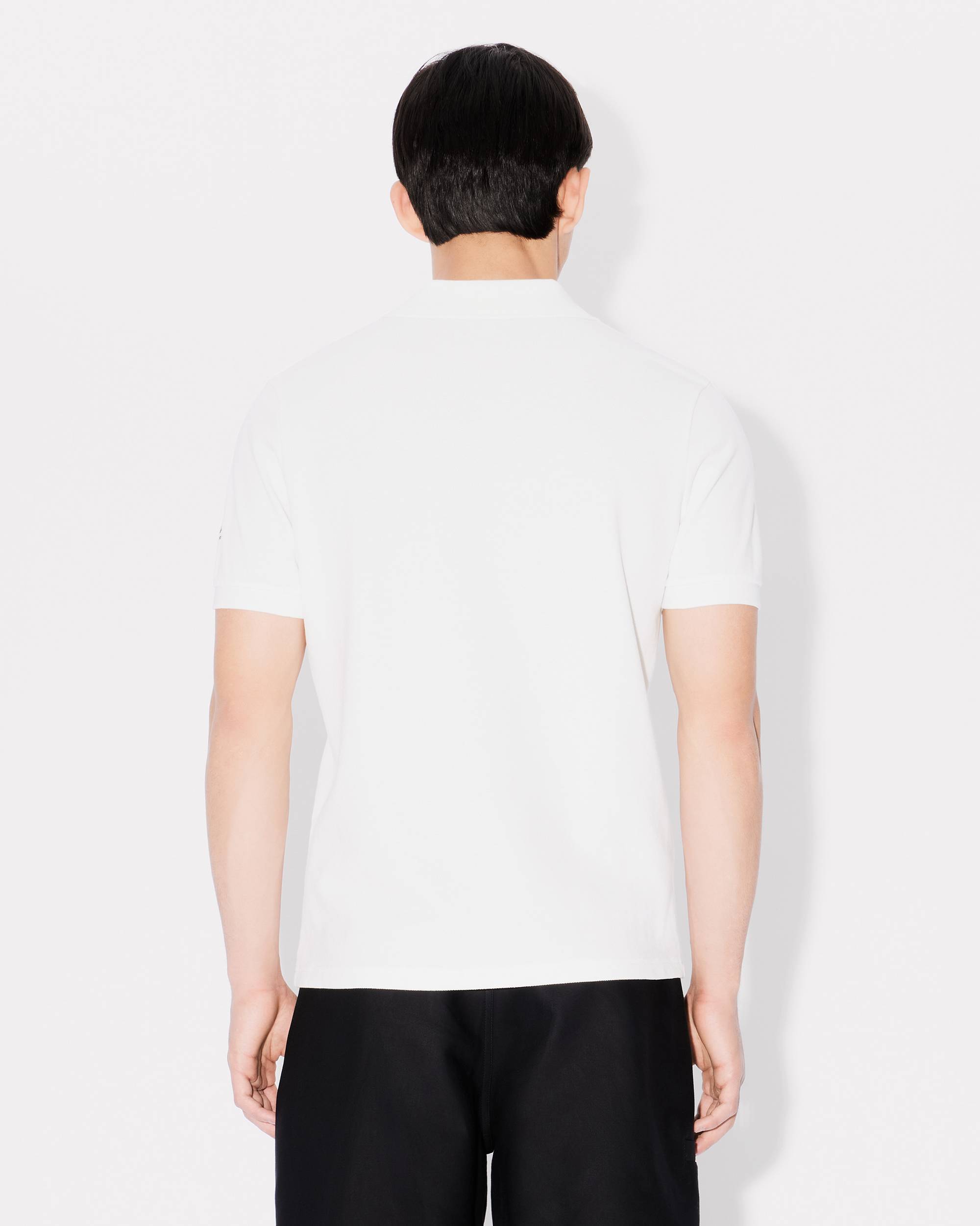 Kenzo "boke Flower" Polo Shirt In White