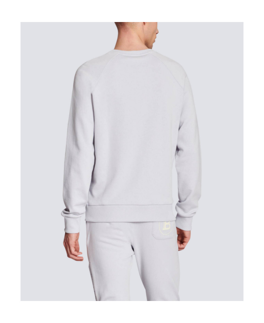 Balmain Cotton Printed  Logo Sweatshirt