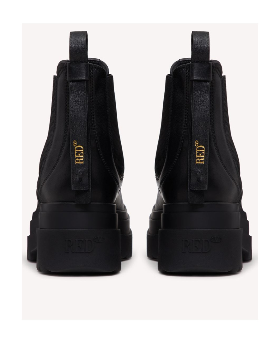 Red Valentino Redvalentino Chelsea Ankle Boots In Black