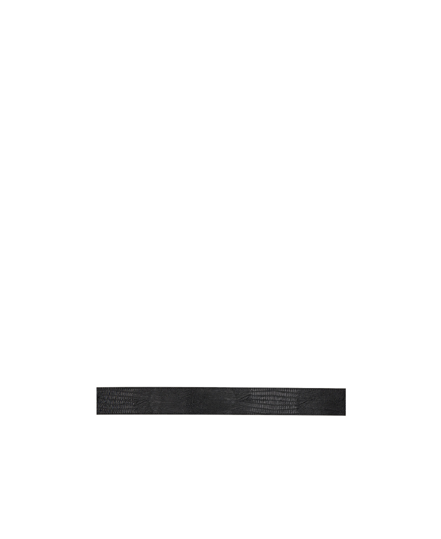 By Far Logo Belt In Black