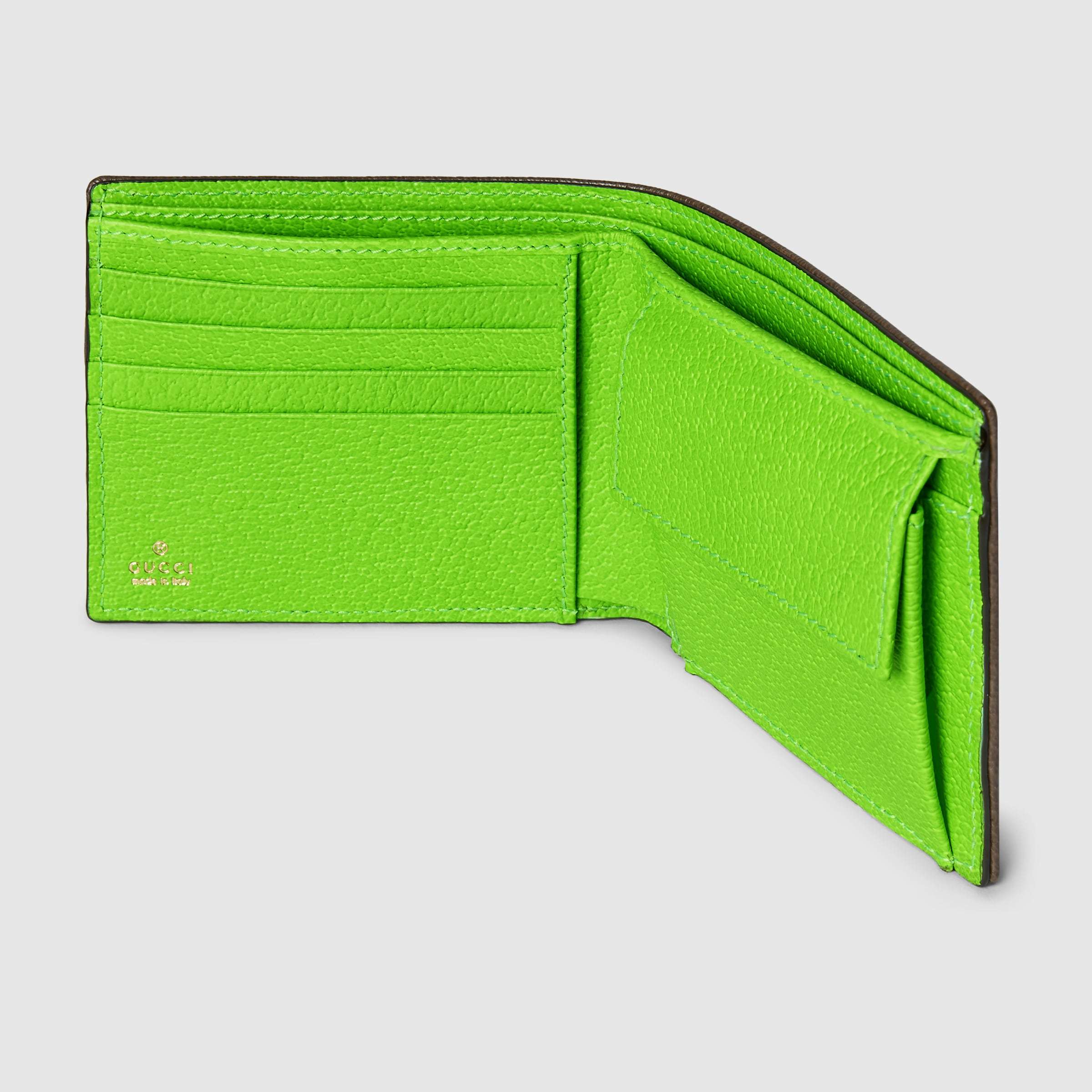 GUCCI GUCCI MONOGRAMMED BIFOLD WALLET