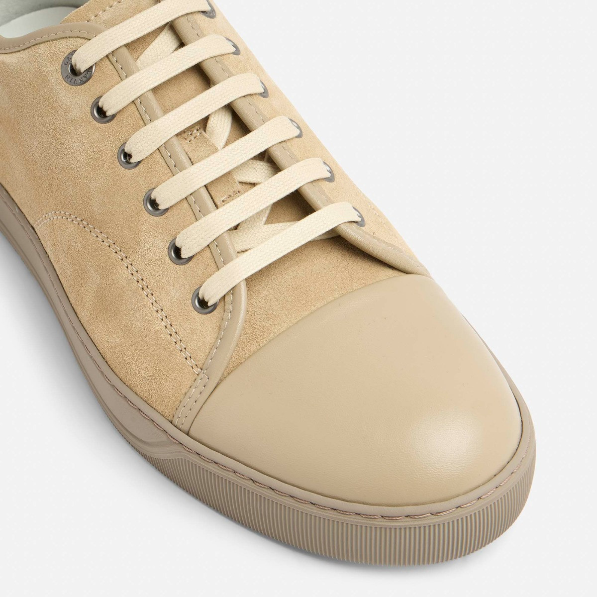 Lanvin Low Top Classic Sneakers In Brown