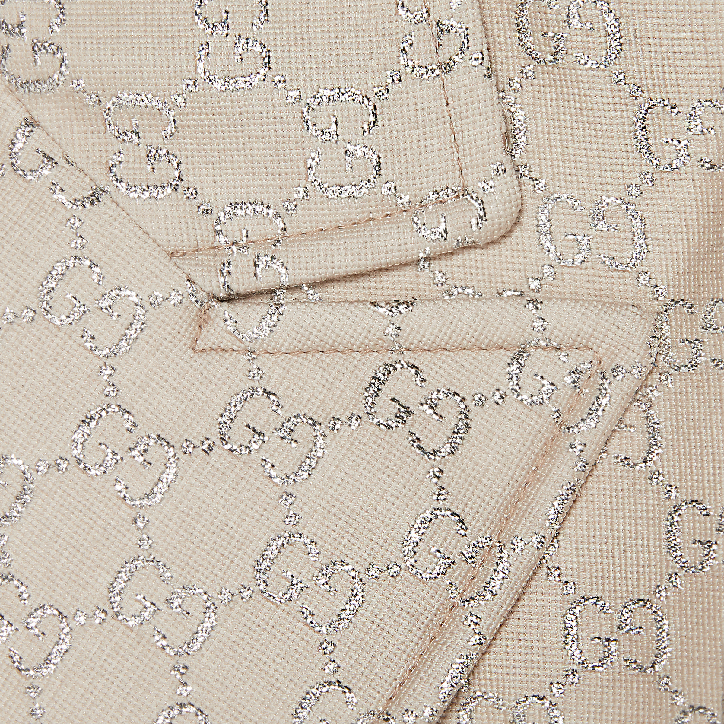 GUCCI GG JACQUARD-WOVEN BLAZER