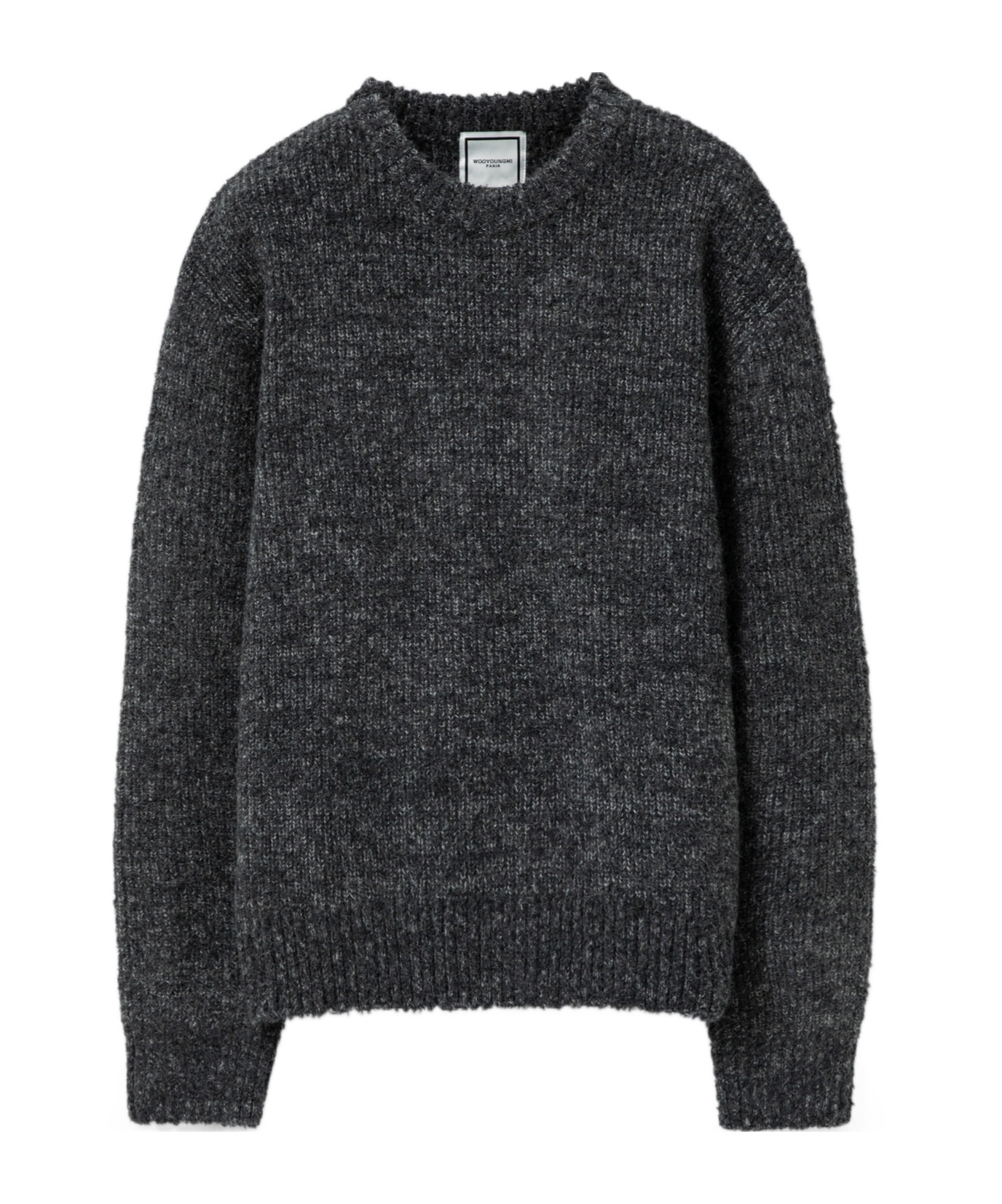Wooyoungmi Long-sleeved Sweater In Black